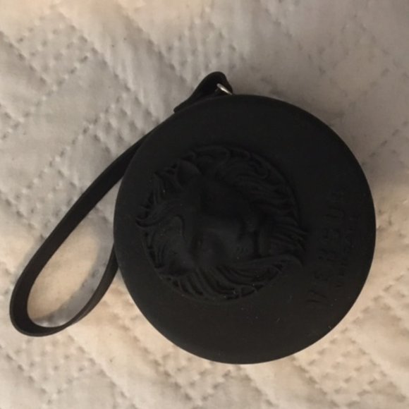 VERSACE VERSUS WATCH - MENS - BLACK SILICONE BAND - STAINLESS STEEL CASE - NEW! - Picture 5 of 7